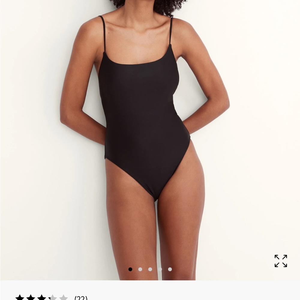 Madewell second wave  One-Piece Swimsuit. EUC